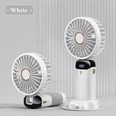 AeroBreeze 5-in-1 Smart Mini Fan Premium Pocket-Sized Power with Digital Display